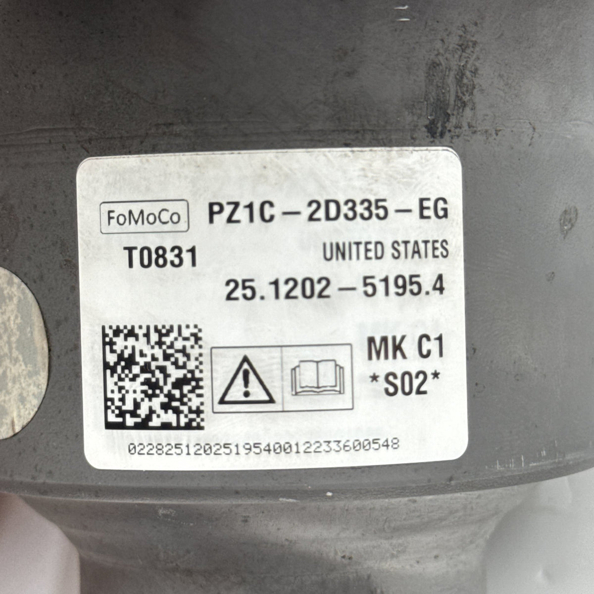 2023 Ford Escape ABS Master Cylinder Power Brake Booster PZ1C-2D335-EG
