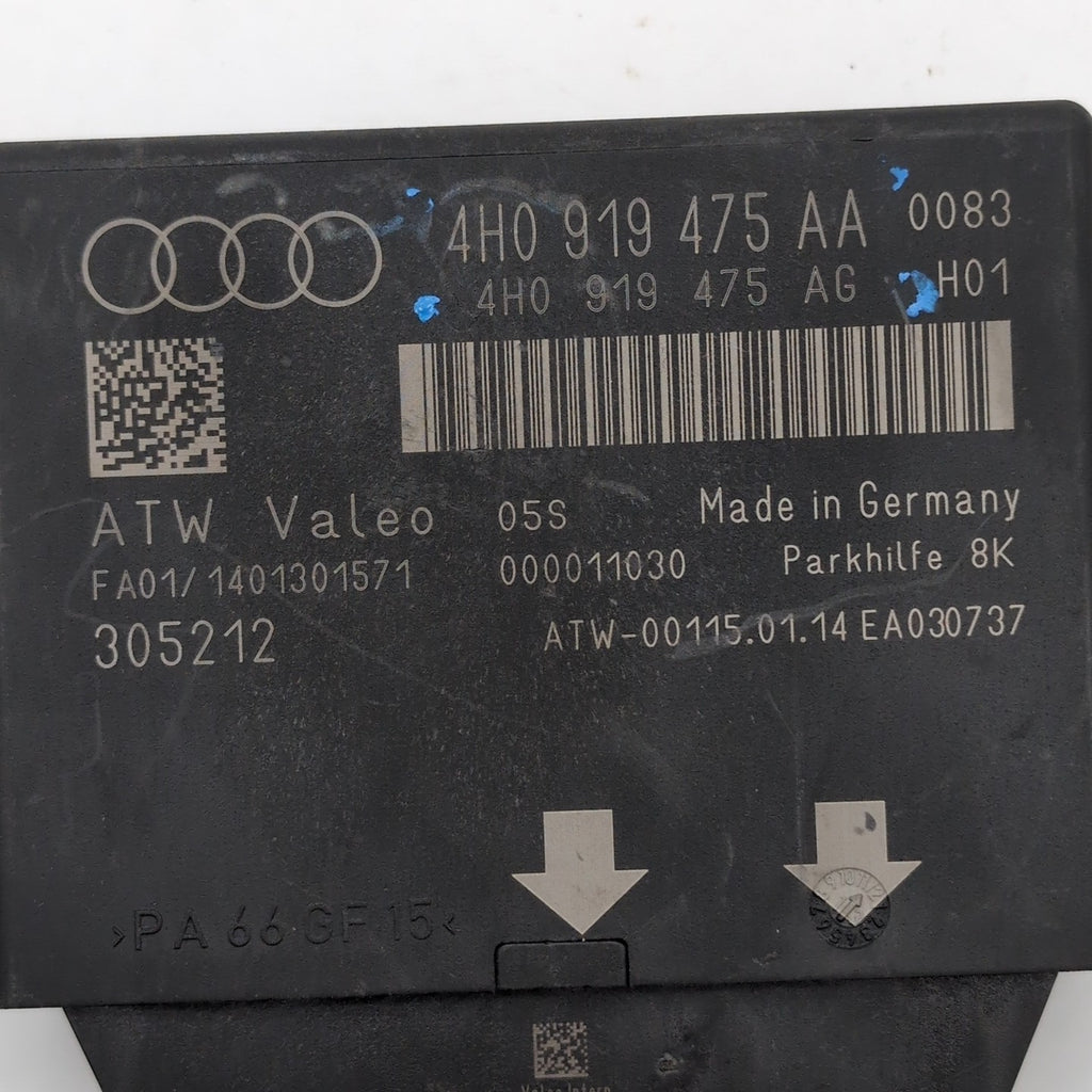2013- 2018 Audi A6 A7 A8 S8 S7 S6 Parking Assist Control Module 4H0919475AA