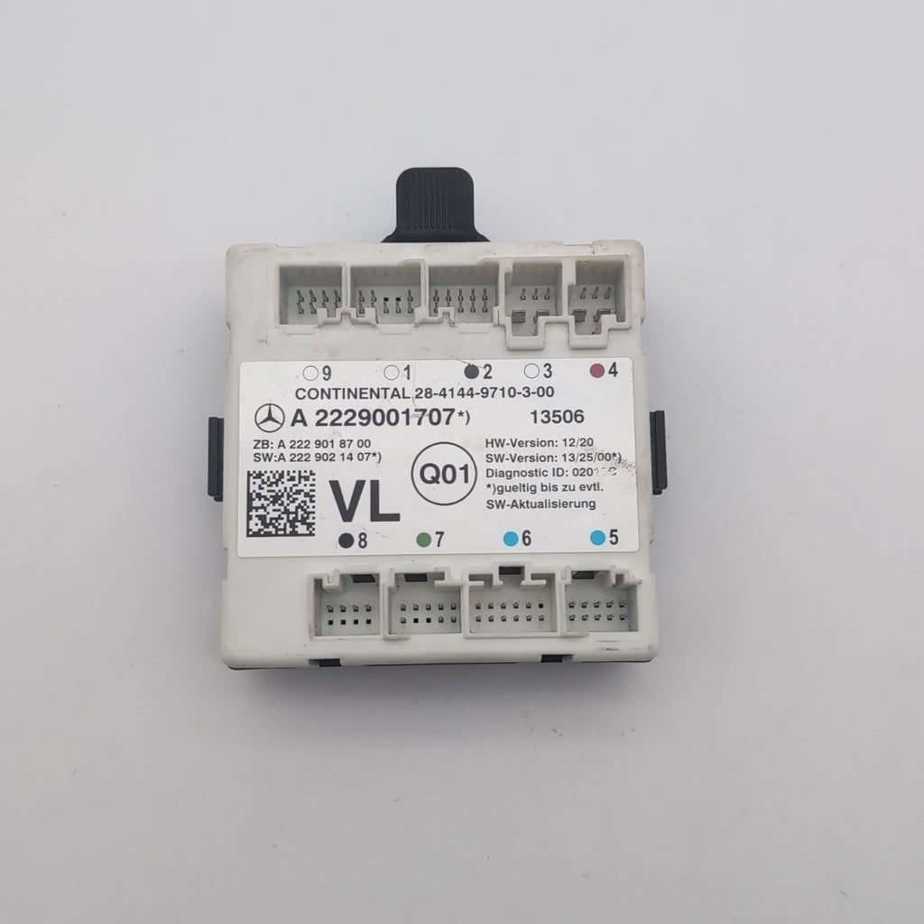 2014 Mercedes W222 S550 Front Left Door Control Module OEM A2229001707