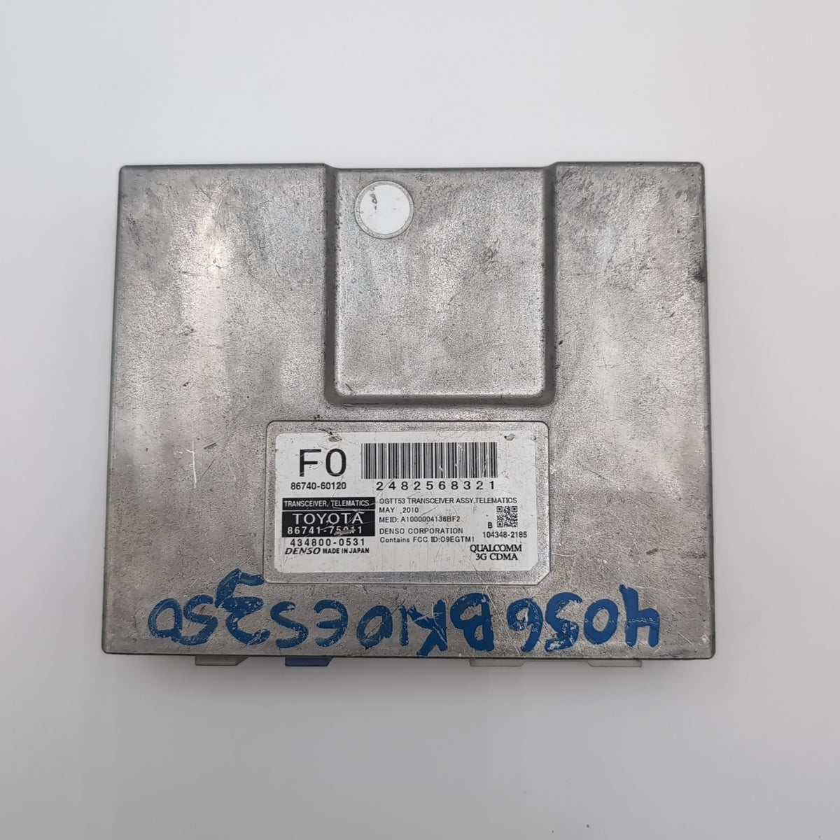 2010 Lexus ES350 RX350 Telematics Transceiver Control Module OEM 86741-75011