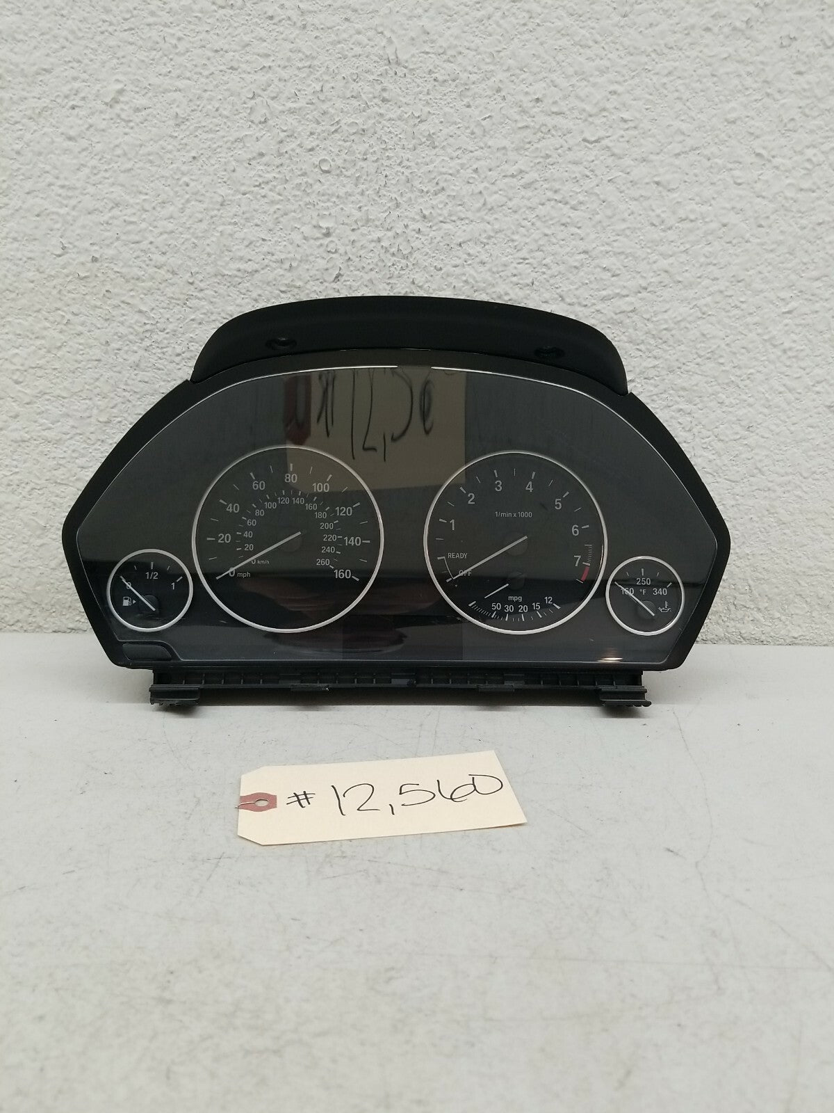 2012 Bmw 528I Speedometer Instrument Cluster Gauge Unknown Miles Oem