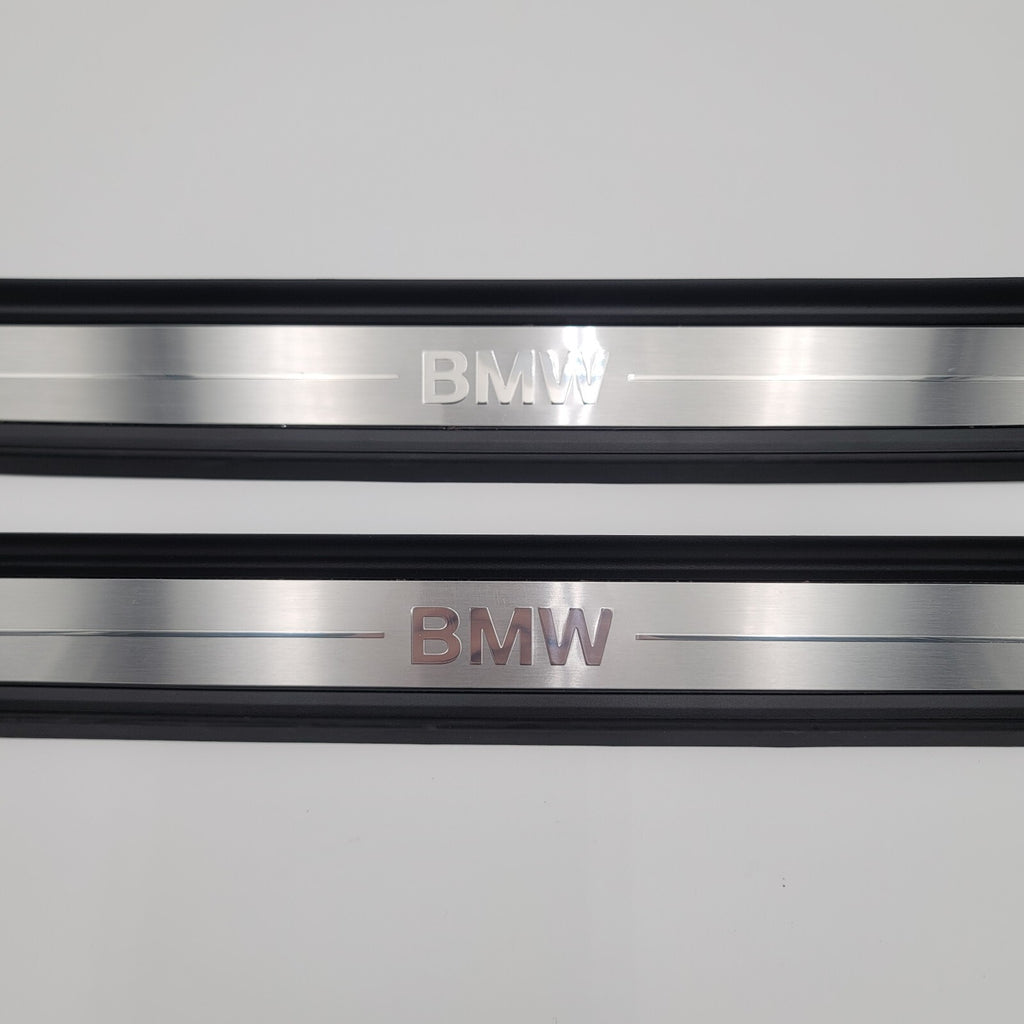 2019 - 2025 BMW G20 G21 G26 Front Left Right Door Trim Molding Sill Set 7407387