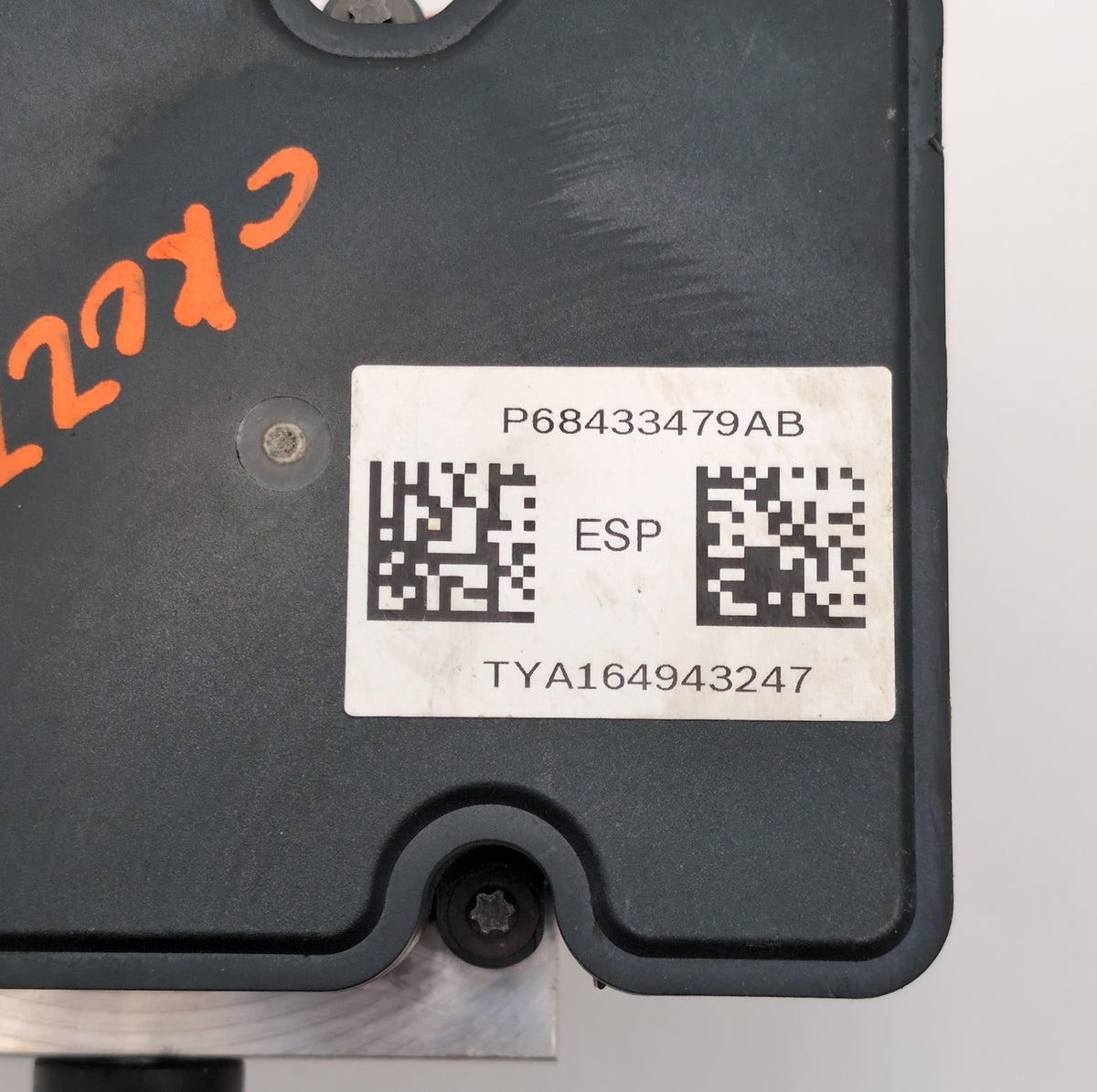 2019 2020 Chrysler Pacifica ABS Anti-Lock Brake Pump Control Unit 68433479AB