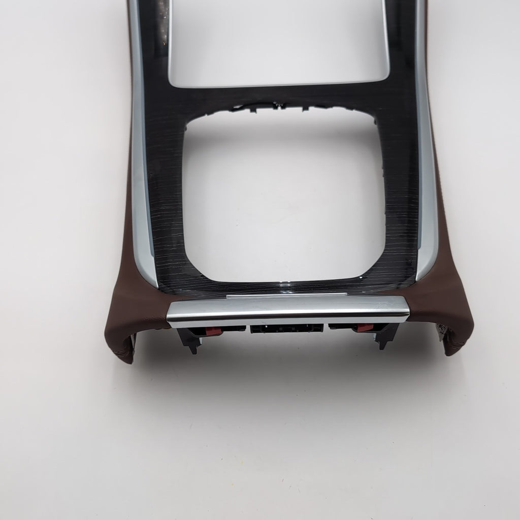 2024 2025 BMW X5 Center Console Wood Trim Fineline Argento Gloss 7884113