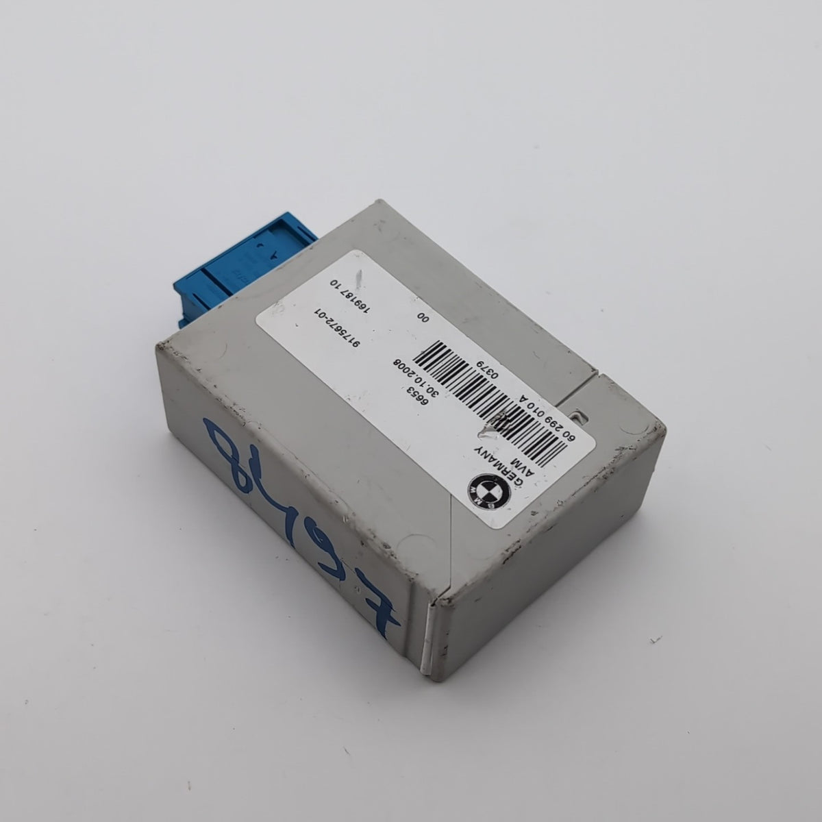 2007- 2010 BMW X5 E70 LEFT SIDE DASH VIDEO MULTIPLEXER MODULE 9175672