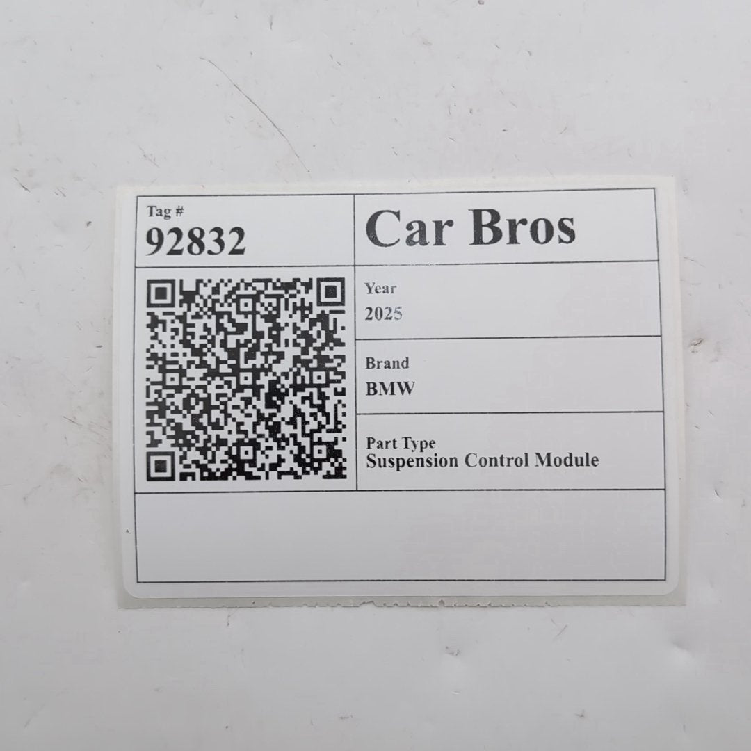 2024 2025 2026 BMW i4 G26 VDP High1 Suspension Control Module 8867446