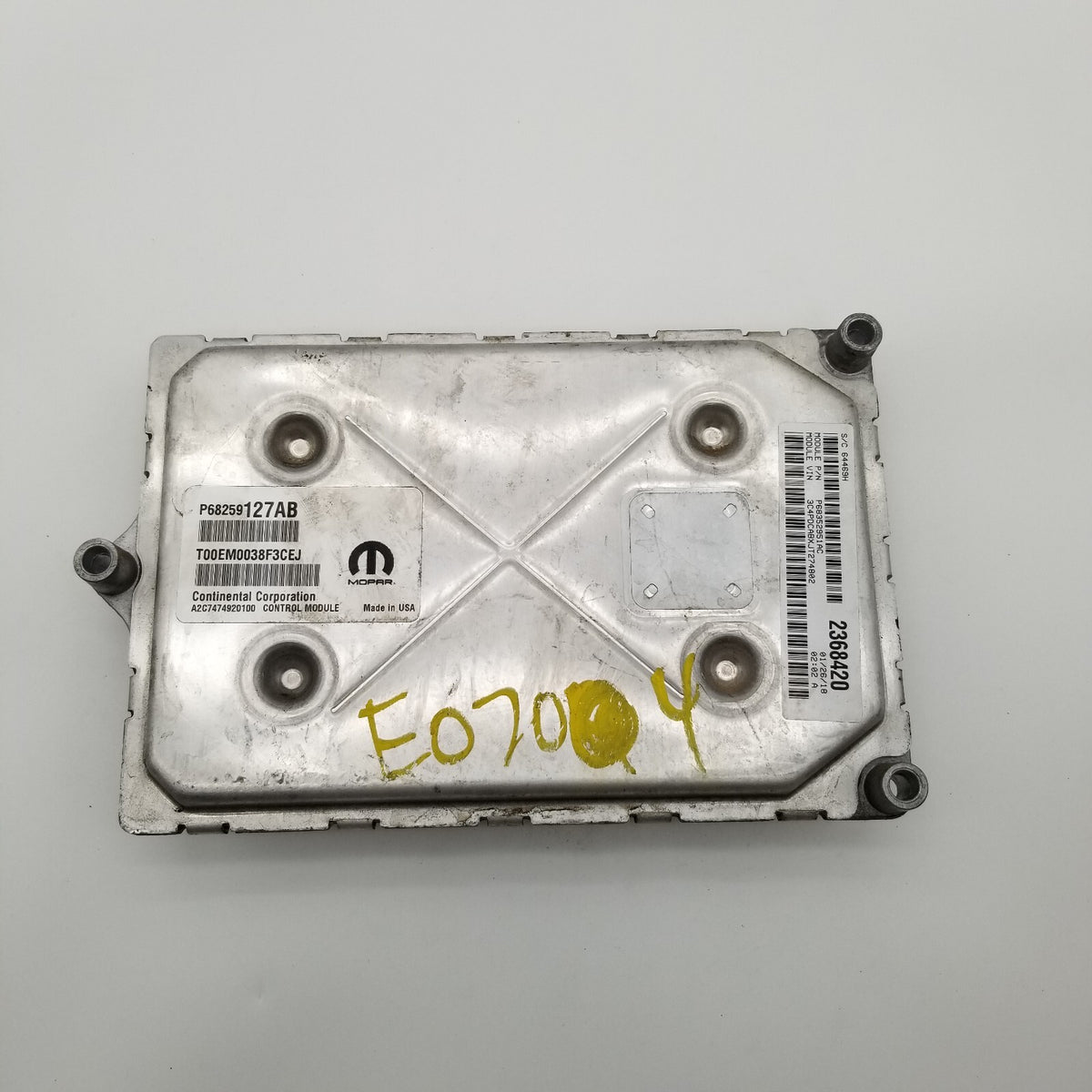 2016 2017 Dodge Journey Engine Control Module P68259127AB
