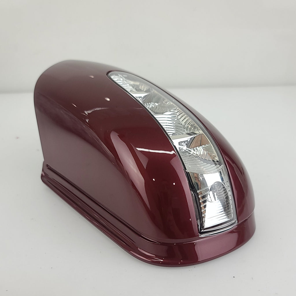03-06 Fits Mercedes W211 E320 E500 Left Side View Door Mirror Cap Cover Burgundy