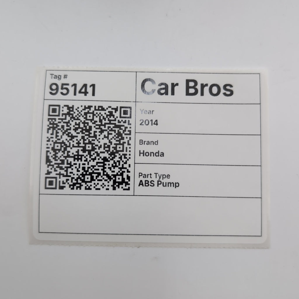 2014 2015 Honda Civic 1.8L ABS Anti Lock Brake Pump TS8C1