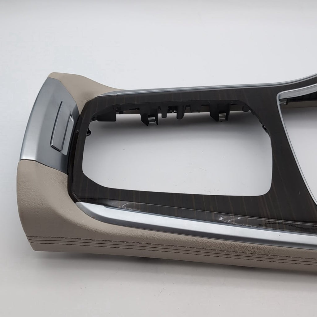 2019 - 2025 BMW X5 Center Console Trim Fineline Stripe Brown 9865022