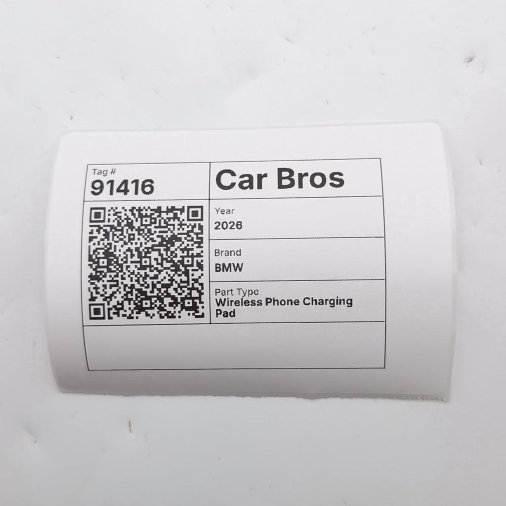 2021 - 2026 BMW 330i M340i G20 X3 X4 X5 X6 X7 Wireless Charging Pad Tray 5B5FF97