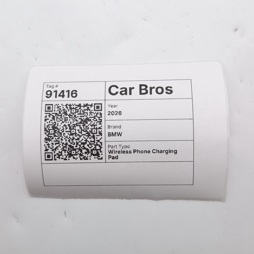 2021 - 2026 BMW 330i M340i G20 X3 X4 X5 X6 X7 Wireless Charging Pad Tray 5B5FF97