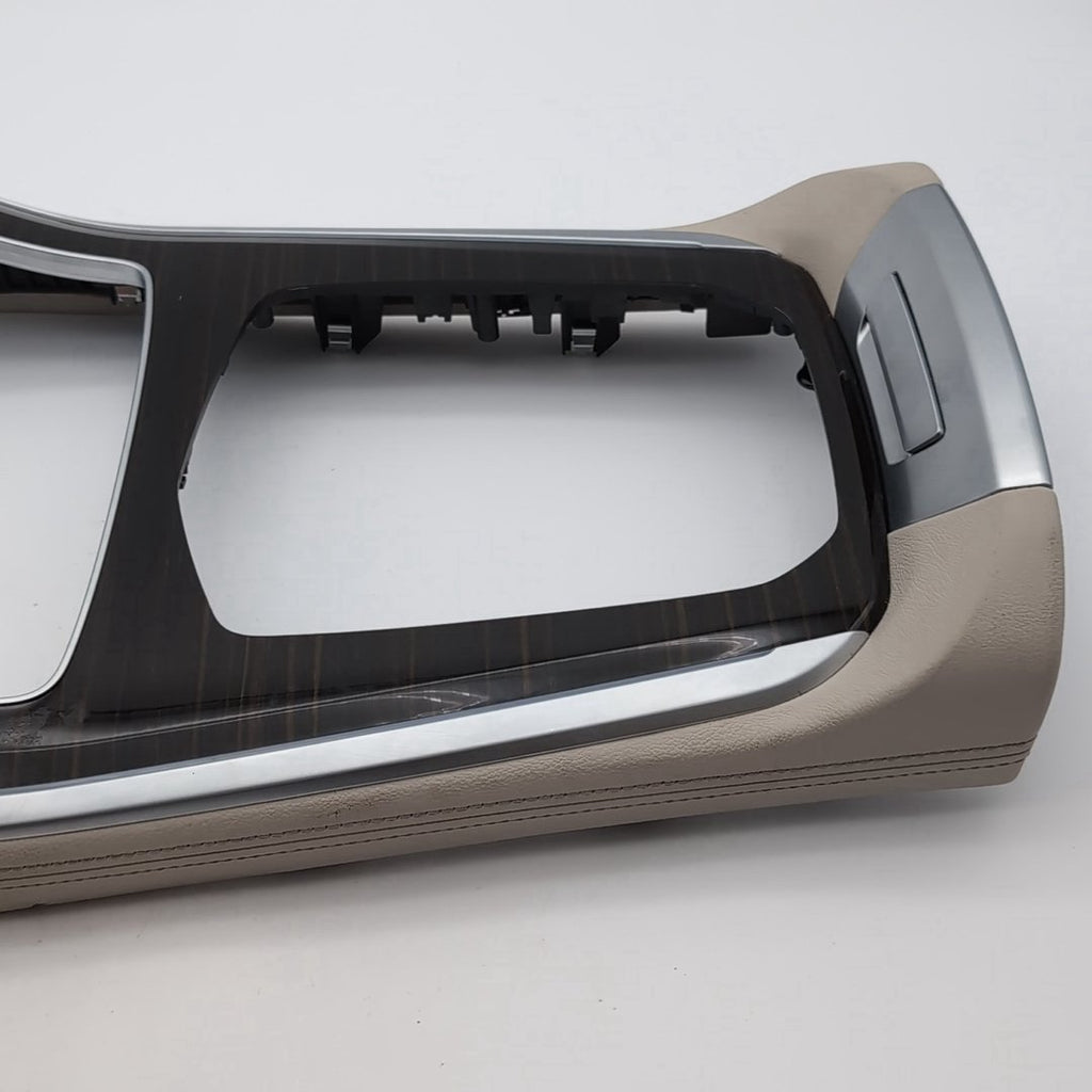 2019 - 2025 BMW X5 Center Console Trim Fineline Stripe Brown 9865022