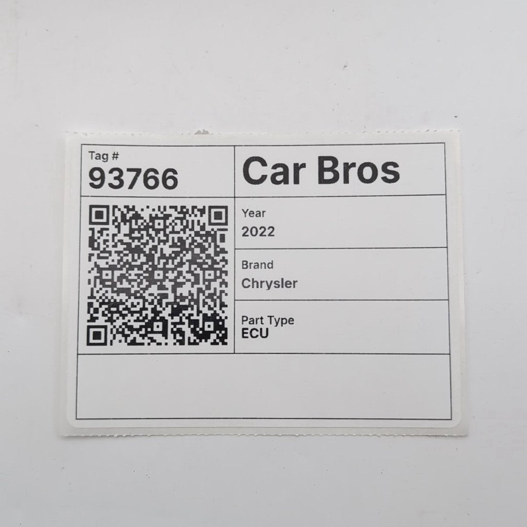 2018 2019 Chrysler 300 3.6L Engine Computer Control Module ECU 68330904AA