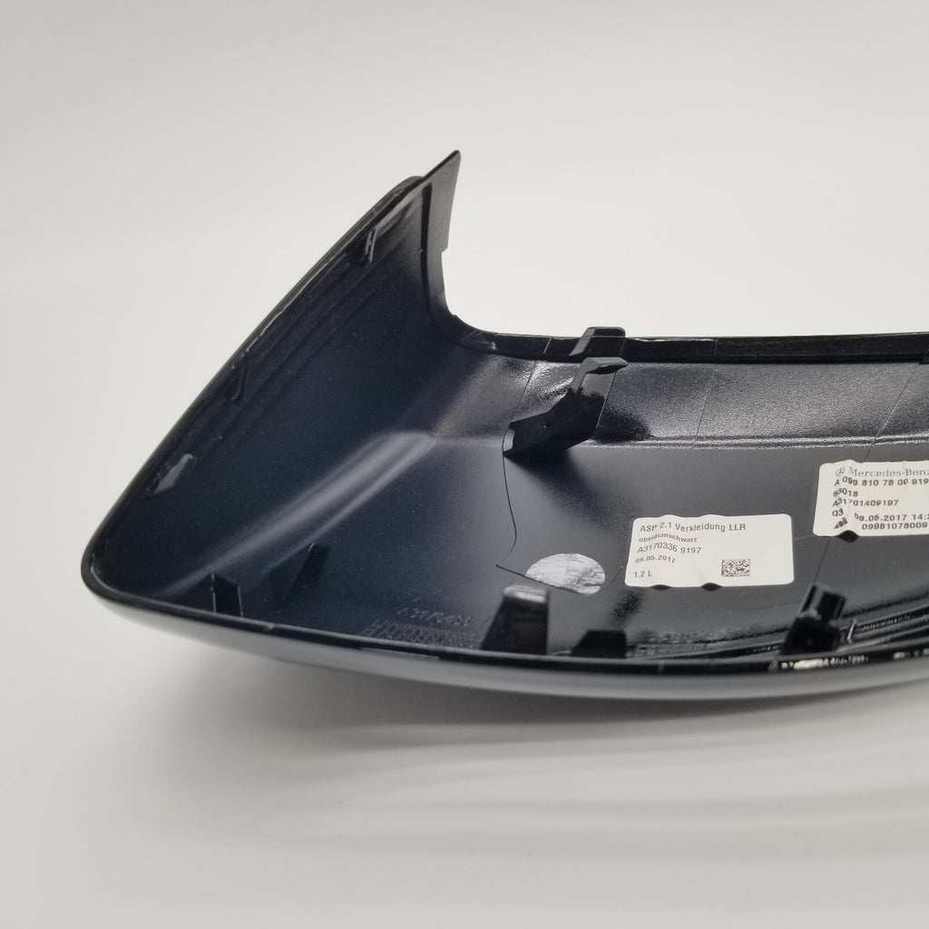 For Mercedes Benz W205 W222 W213 Car Right Gloss Black Rearview Mirror Cover USA