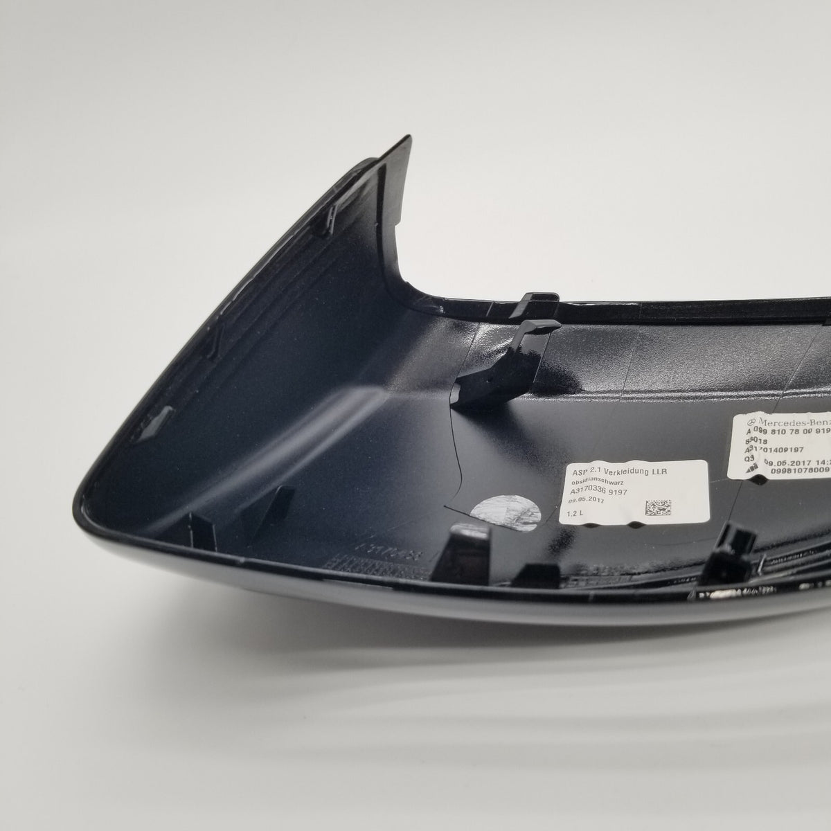 For Mercedes Benz W205 W222 W213 Car Right Gloss Black Rearview Mirror Cover USA