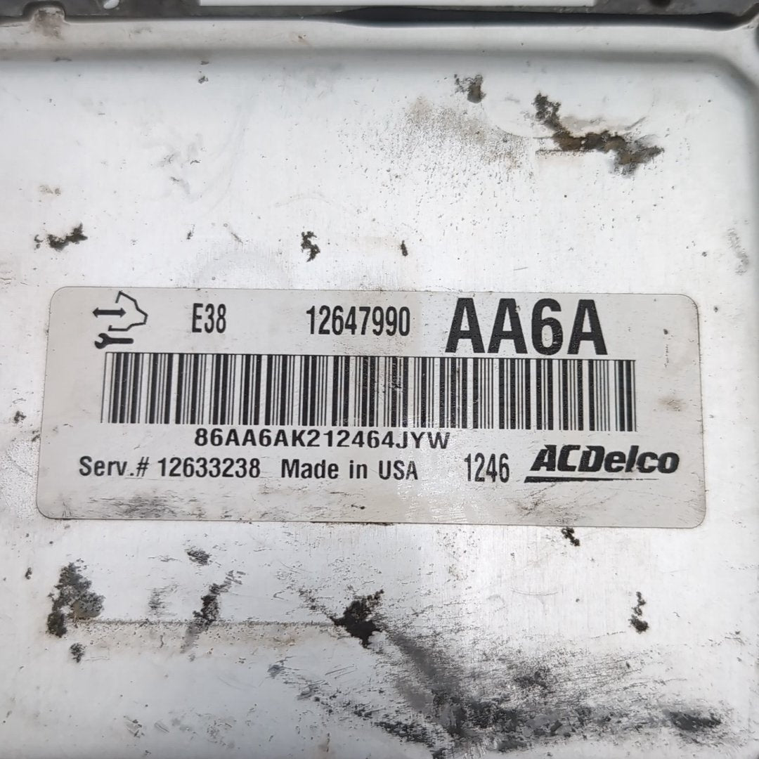 2010 - 2013 Chevrolet Suburban 1500 Engine Computer Control Module E38 12647990