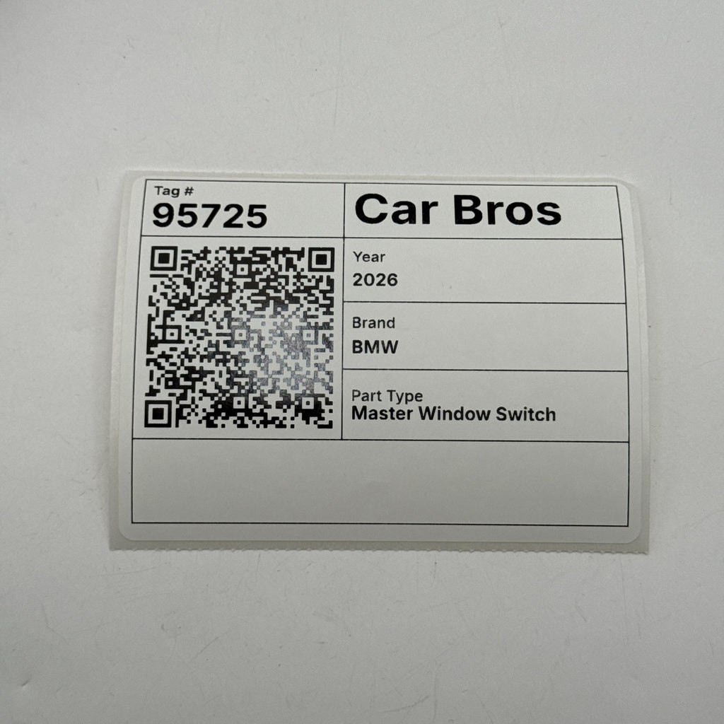 2019 - 2026 BMW M340i 330i G20 X5 G05 Driver Master Window Switch 5A5AAA3