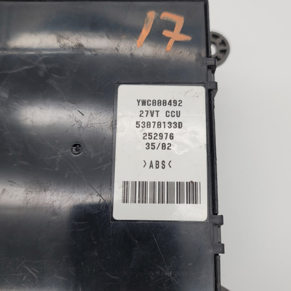 Fuse Box Freelander 2002 2003 Under Dash Control Module Relay Block Junction