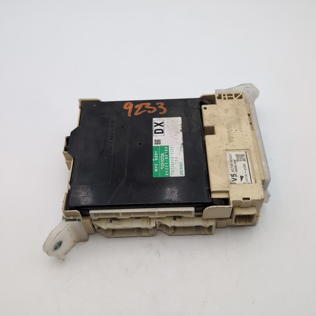 2015 Lexus RX450h Multiplex Network MPX Body Control Module 89221-0E380