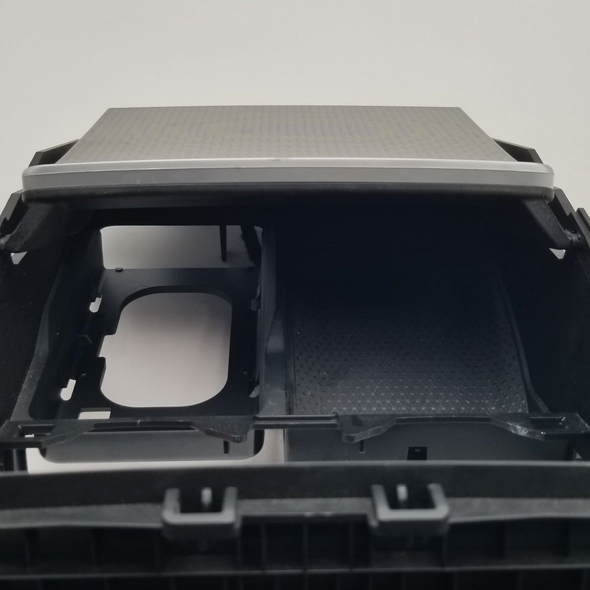 2019 - 2026 BMW X5 X6 X7 Center Console Storage Compartment Aluminum Rhombicle