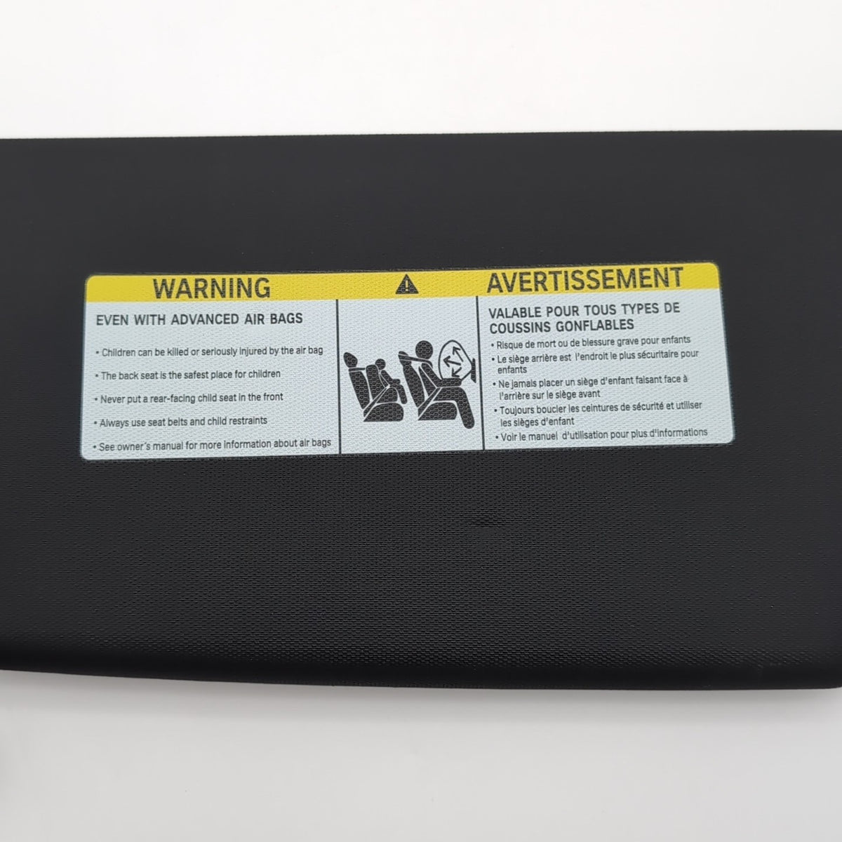 2023 2024 2025 BMW X1 U11 Sun Visor Pair Black Left Right OEM 9462415 9462420