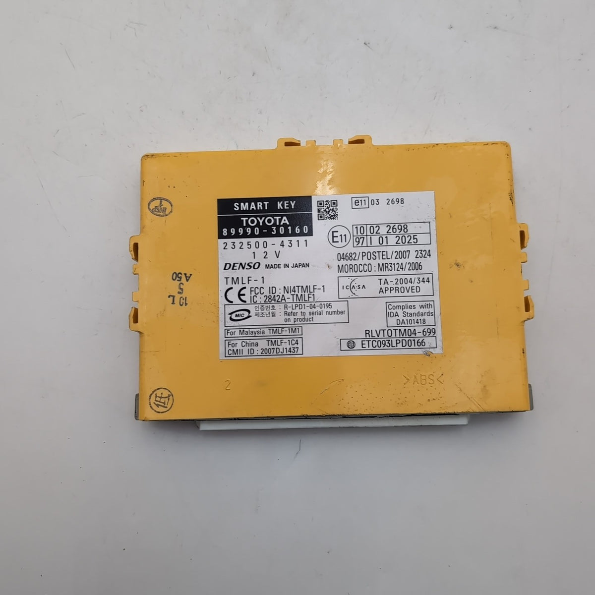 2010 2011 Lexus GS350 Smart Key Keyless Entry Control Module 89990-30160