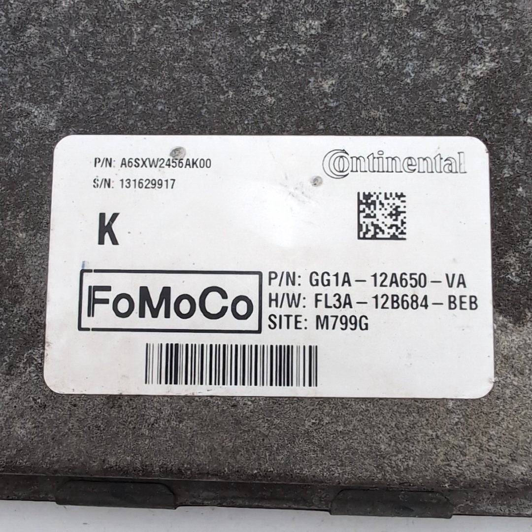 2017 2018 2019 Ford Taurus 3.5 Engine Computer Control Module ECU GG1A-12A650-VA
