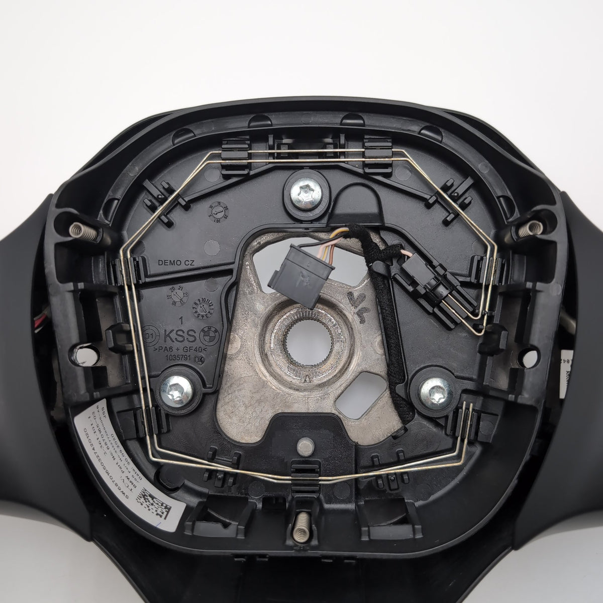 2014 - 2021 BMW i3 i3s I01 Steering Wheel Leather Lodge Design Gray 6870165
