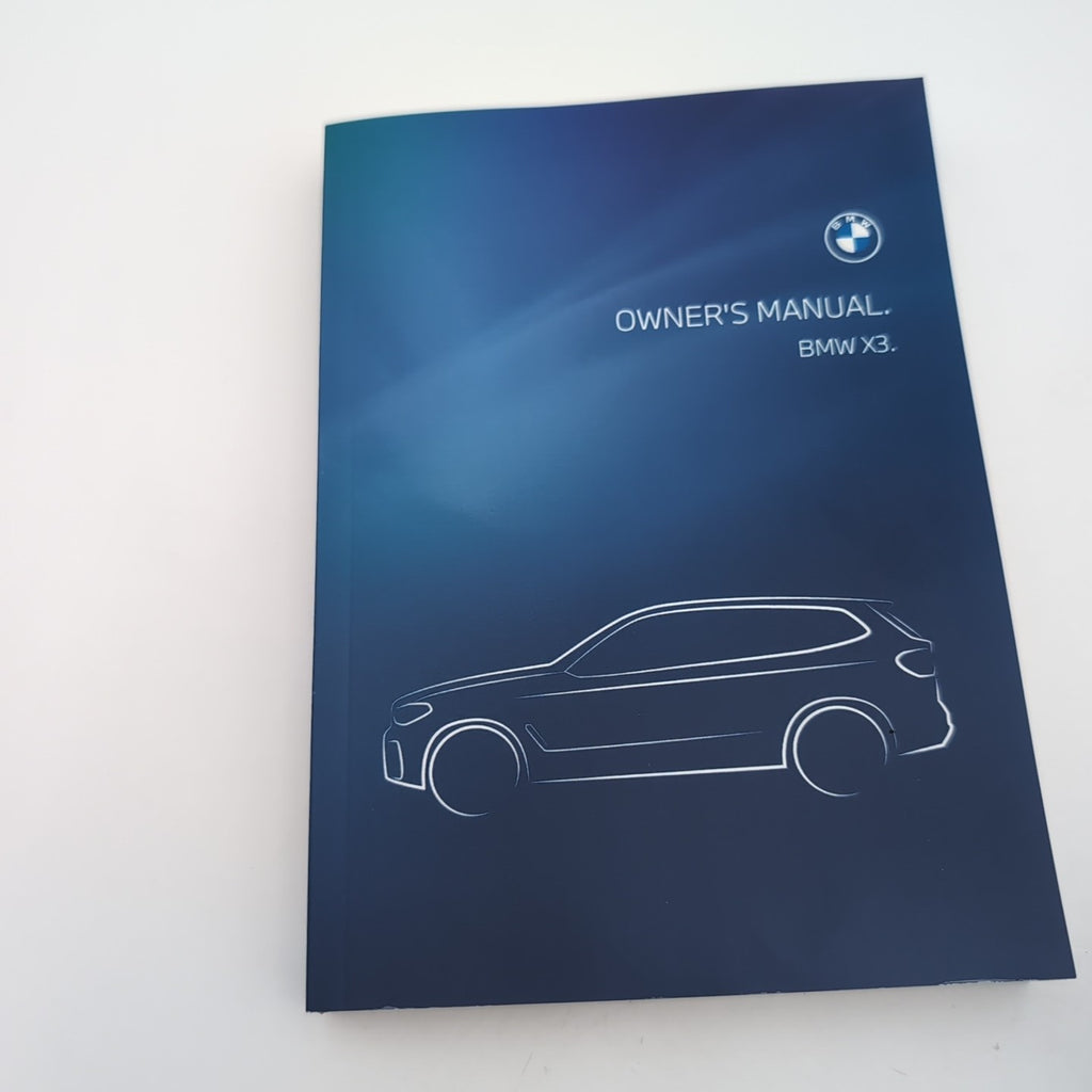 2024 BMW X3 Owners Manual Set with Case OEM
