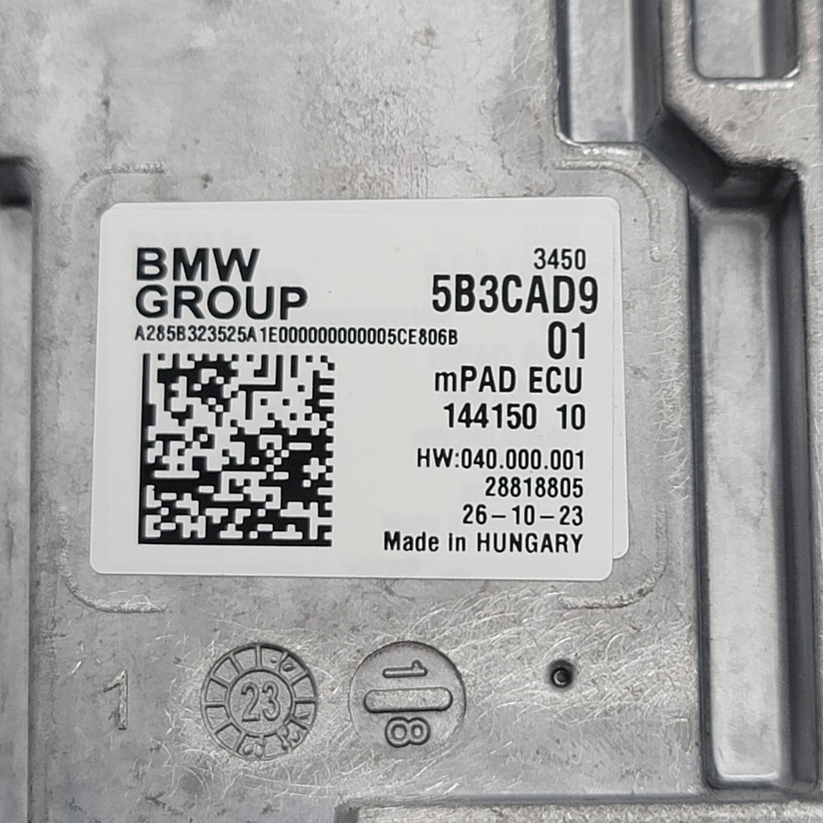 2023 2024 BMW G05 X5 G07 X6 iX mPAD Autonomous Driving ECU Module OEM 5B3CAD9