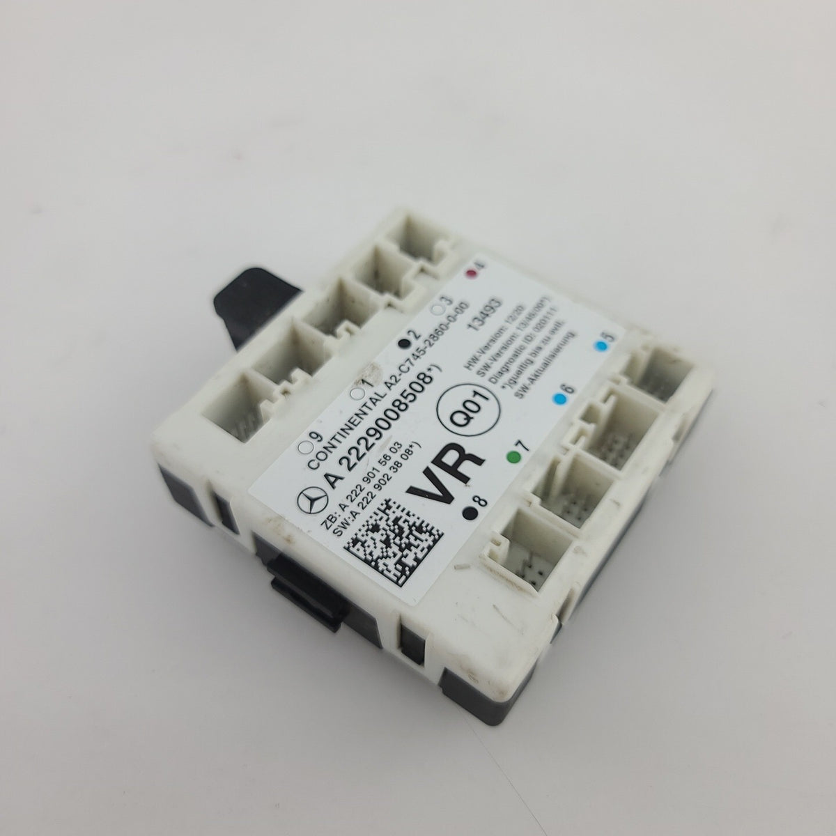 2014- 2017 Mercedes-Benz S CLASS W222 Front Right Door Window Control Module