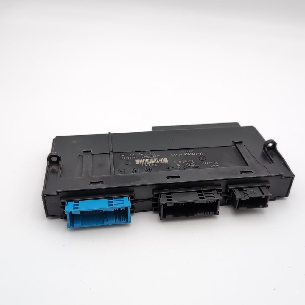 2012- 2018 BMW F12 F13 BODY CONTROL MODULE UNIT BCM BCU 9267470