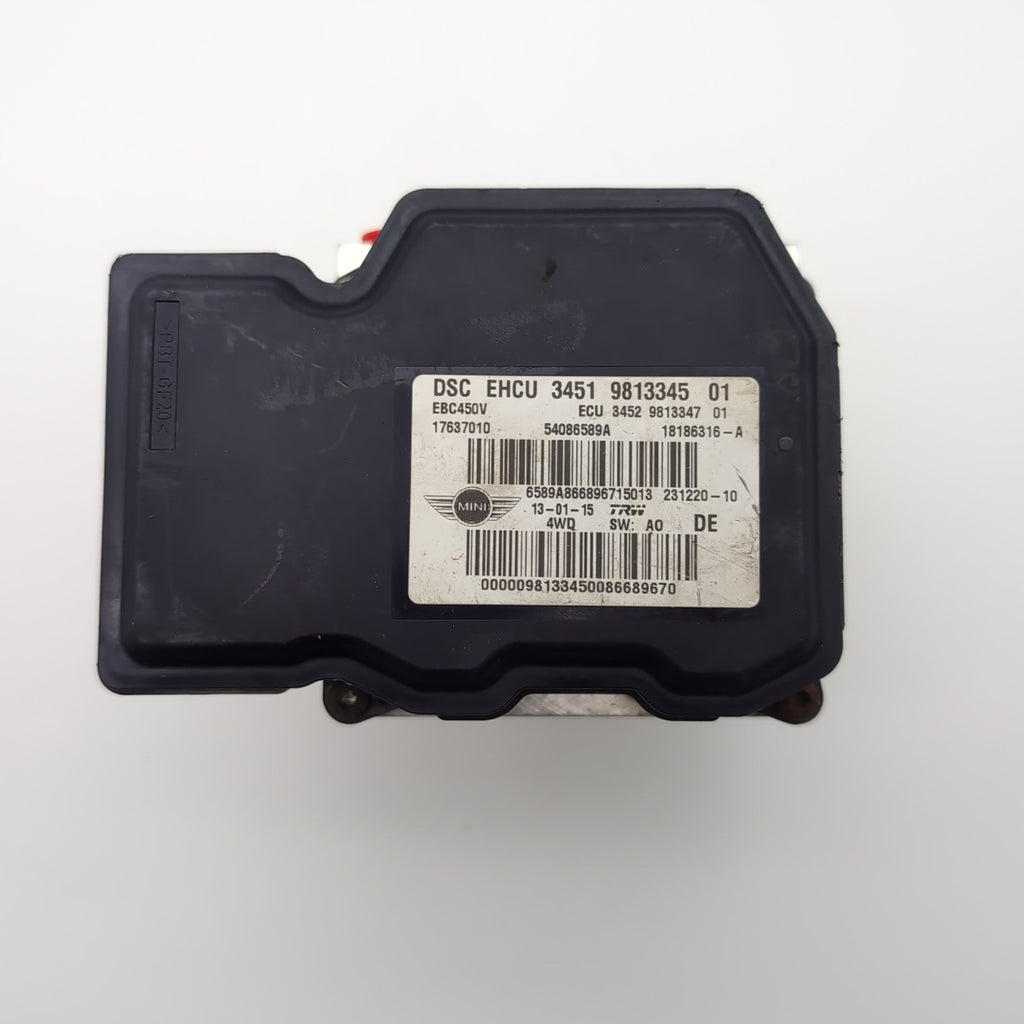 2014 2015 2016 Mini Cooper Countryman Abs Pump Control Module 9813345