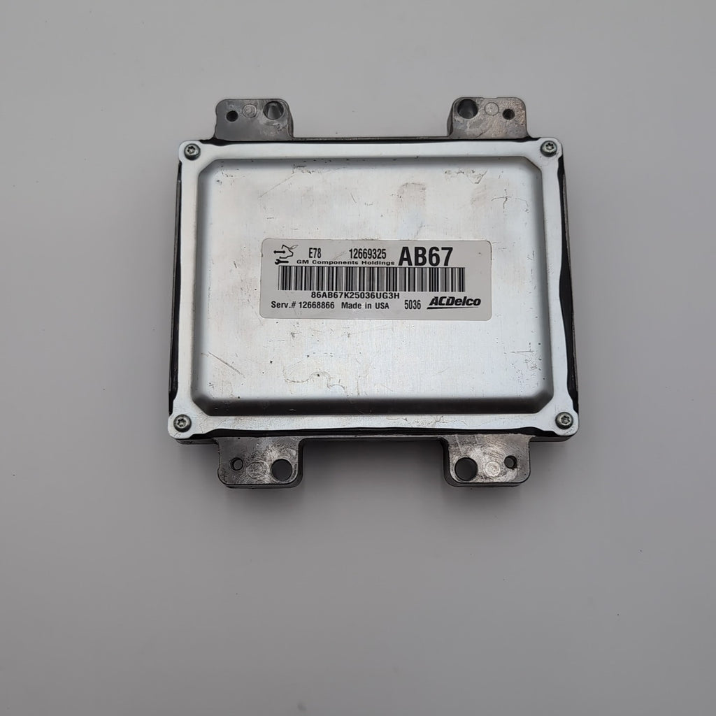 2012 2013 2014 2015 2016 Cruze Engine Electronic Control Module 12669325 OEM