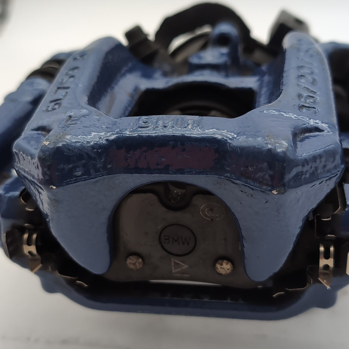 2025 BMW X1 U11 Rear Left Brake Caliper Blue OEM 6891069
