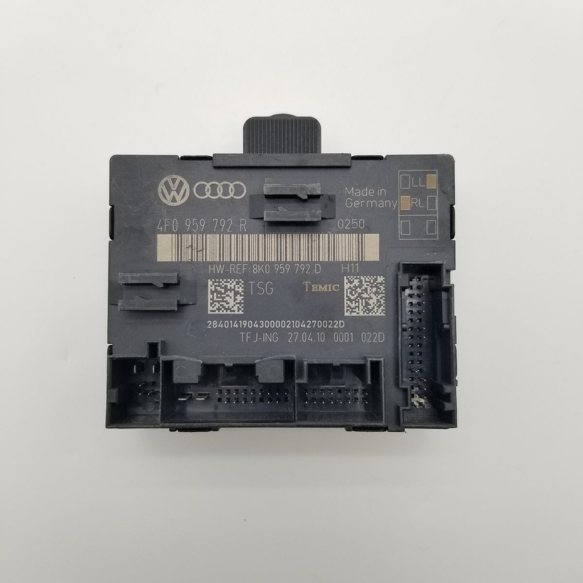 2007 2008 2009 Audi Q7 Right Front Door Module 4F0959792R