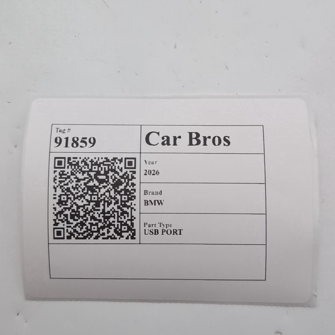 2025 2026 BMW 540i 530i 550e i5 M5 X3 G45 Dual Socket USB Port 5B51C73