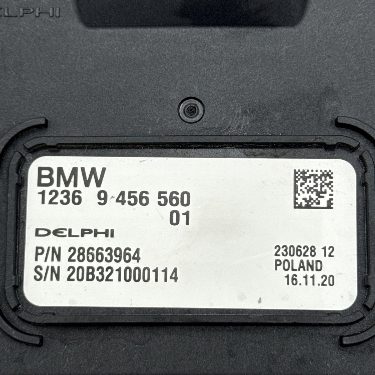 2017 - 2021 BMW i3 i3s I01 eDME Base Control Module OEM 9456560