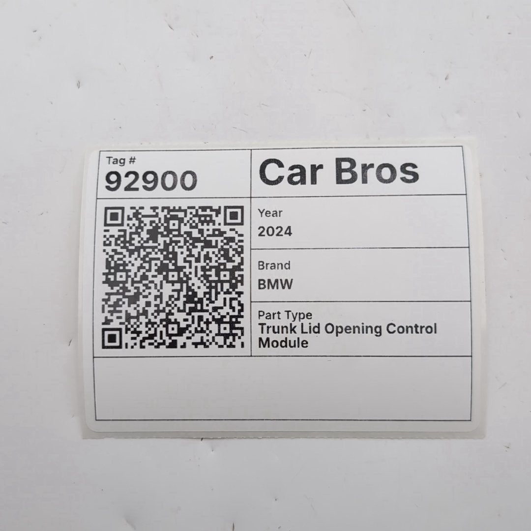 2023 2024 2025 BMW G60 XM X1 X2 X3 Trunk Lid Liftgate Control Module 5A74B11