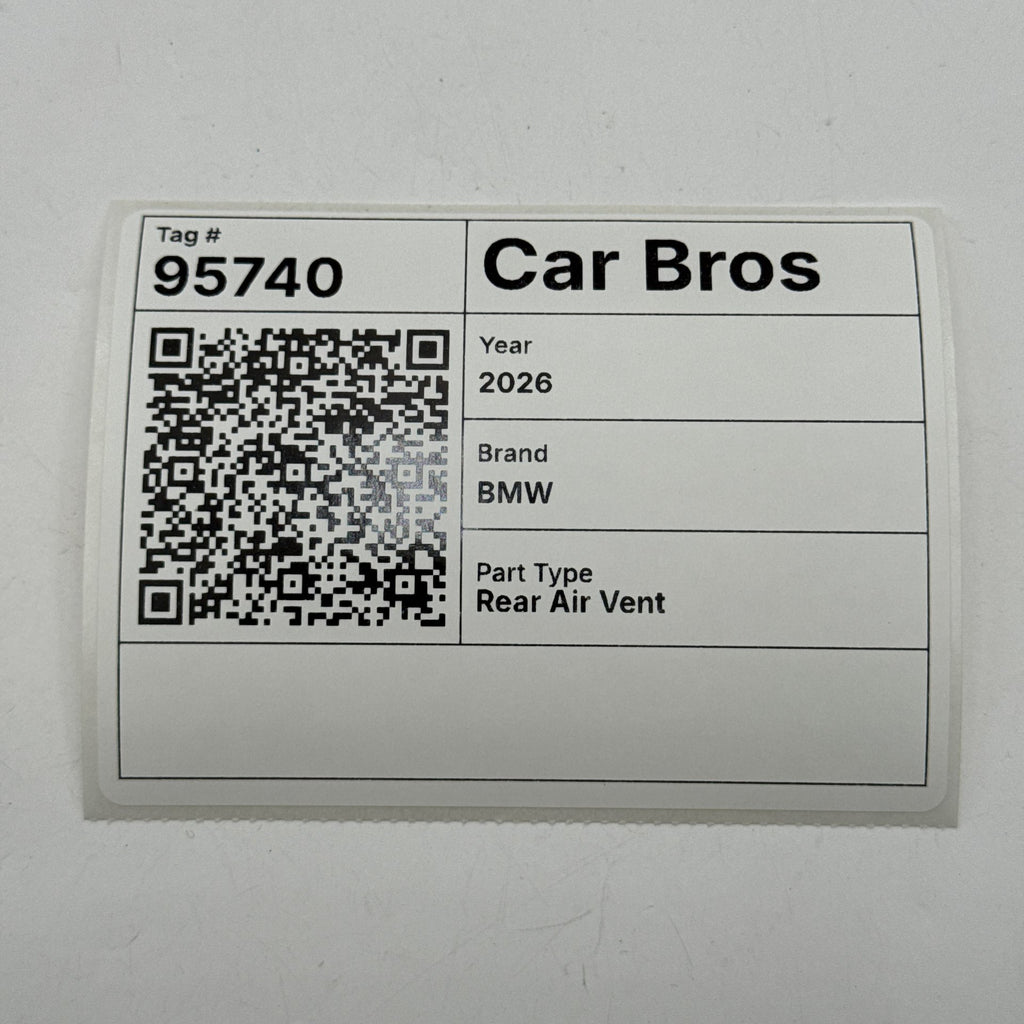 2022 - 2026 BMW 330i G20 Rear Console AC Air Vent Trim 7943079