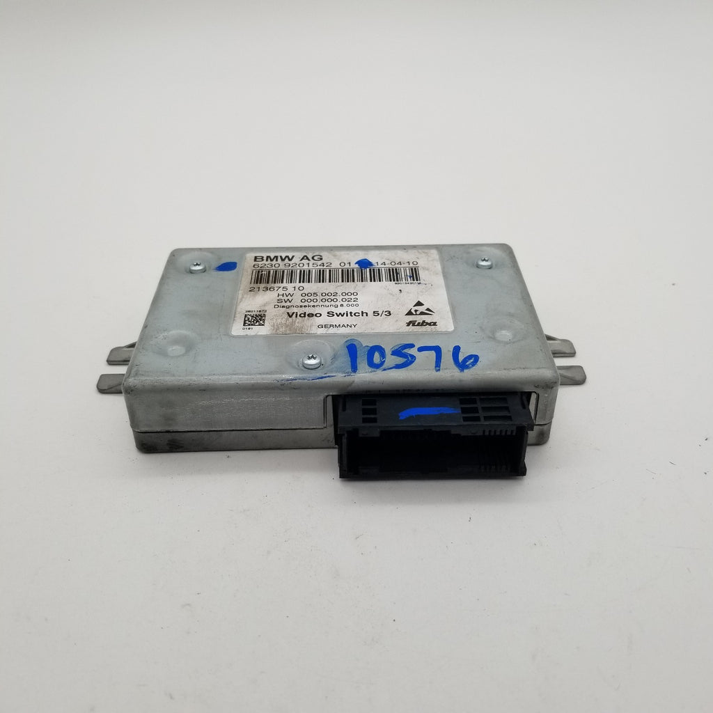 2011 BMW 750i F01 DVD MULTIMEDIA VIDEO SWITCH CONTROL MODULE 9201542