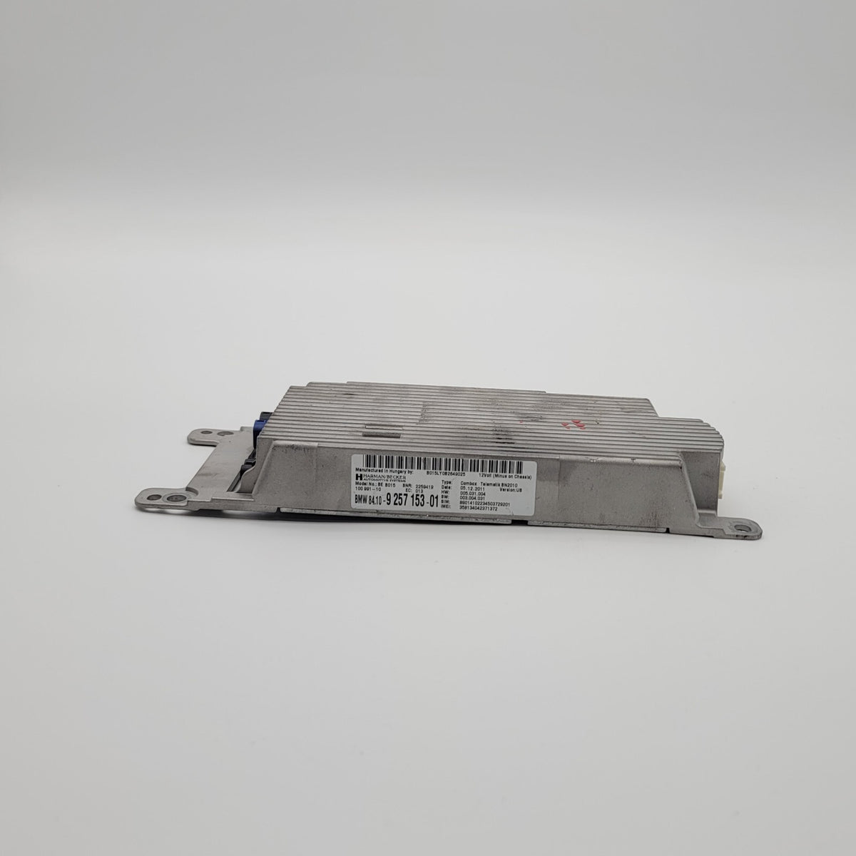 2011- 2016 BMW F07 F10 F30 F01 Telematics Communication Control Module 9257153
