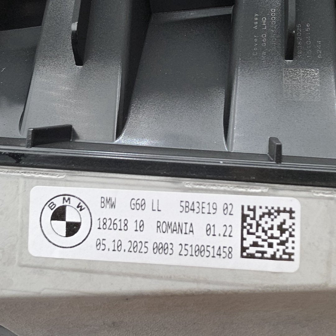 2024 2025 2026 BMW 530i 540i G60 HUD Heads Up Display Projector 5B43E19