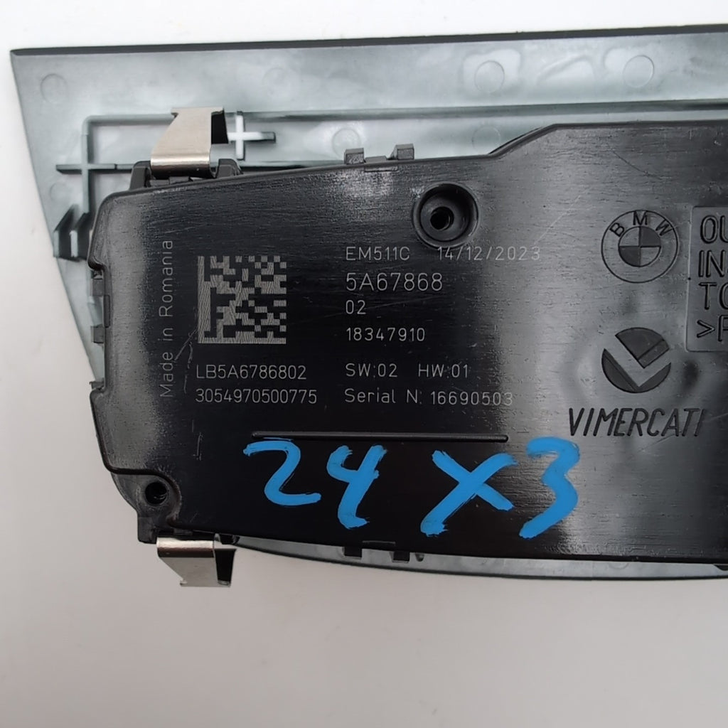2019 - 2024 BMW G01 G02 F97 F98 X3 X4 Light Control Switch Panel 5A67868