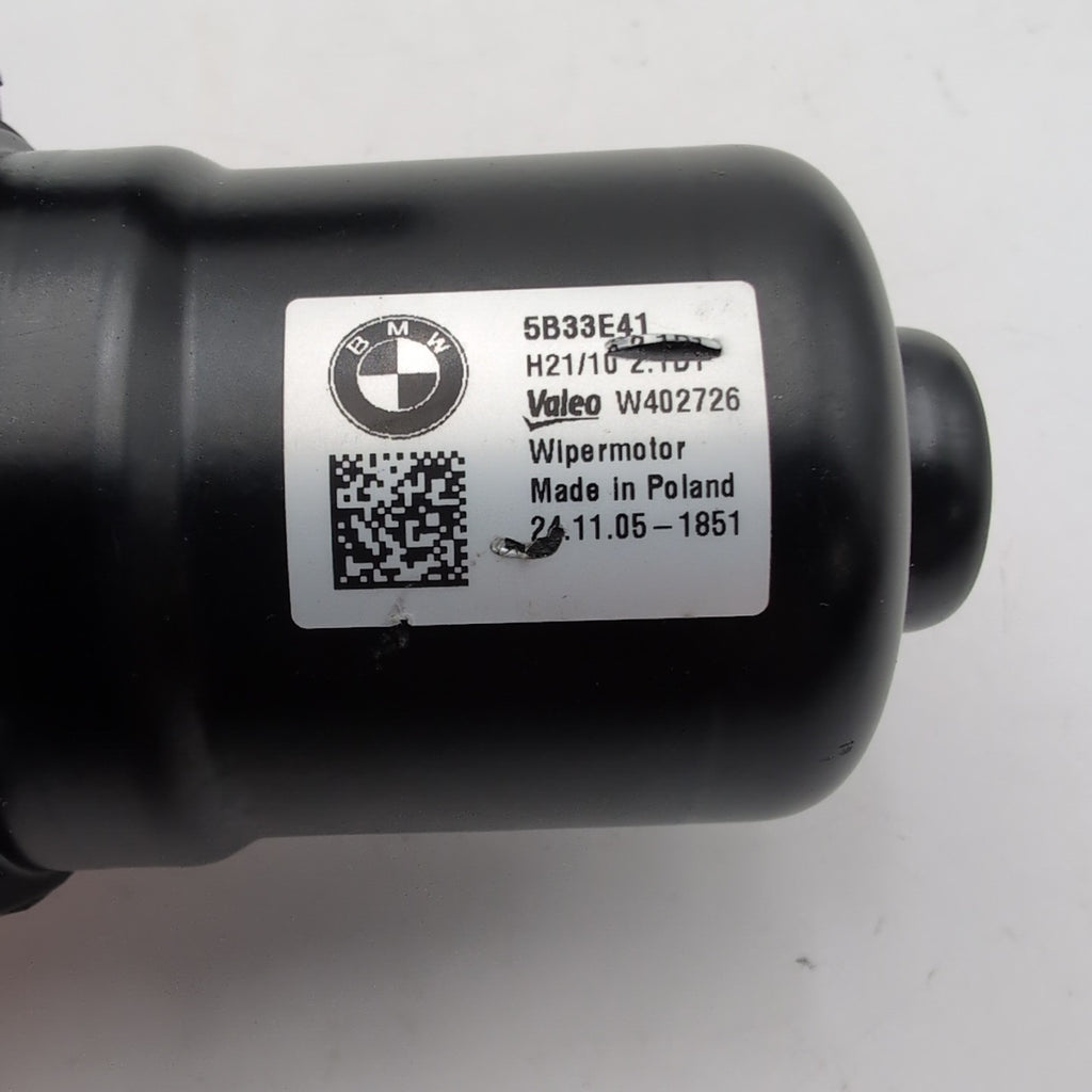 2024 2025 BMW 530i G60 G61 5 Series Front Wiper Motor OEM 5B33E41 5B33F59