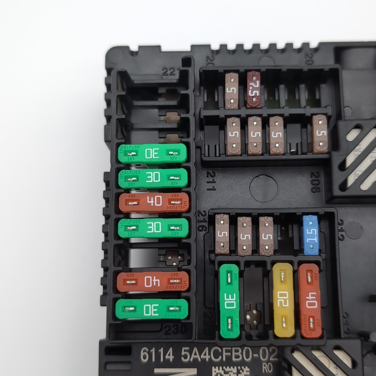 2024 BMW 330i 230I G42 G20 REAR POWER DISTRIBUTION FUSE Box 6114 5A4CFB0 - 02
