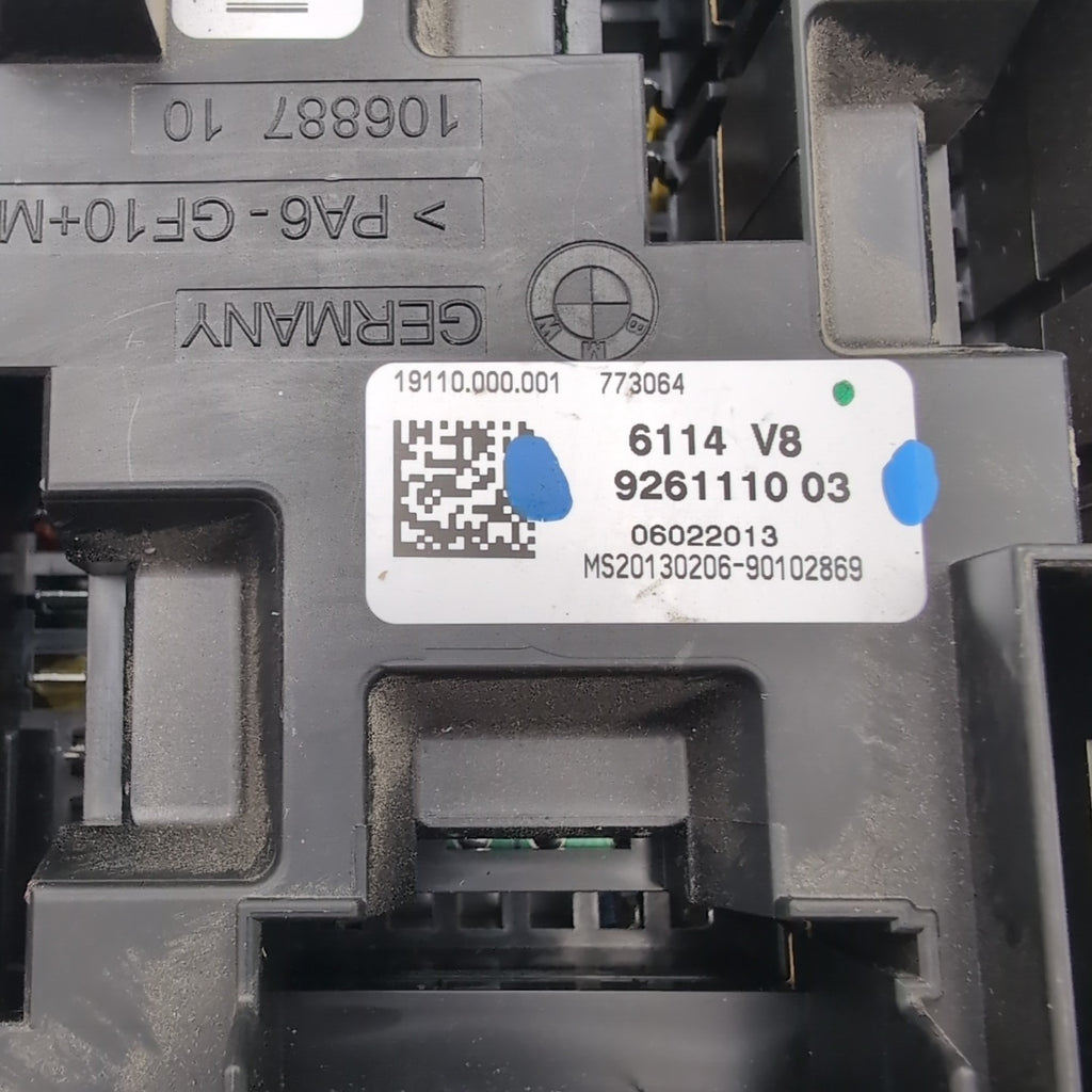 2012- 2015 Bmw 328I 335I 320I 3 Series Fuse Box Control Module 9264923