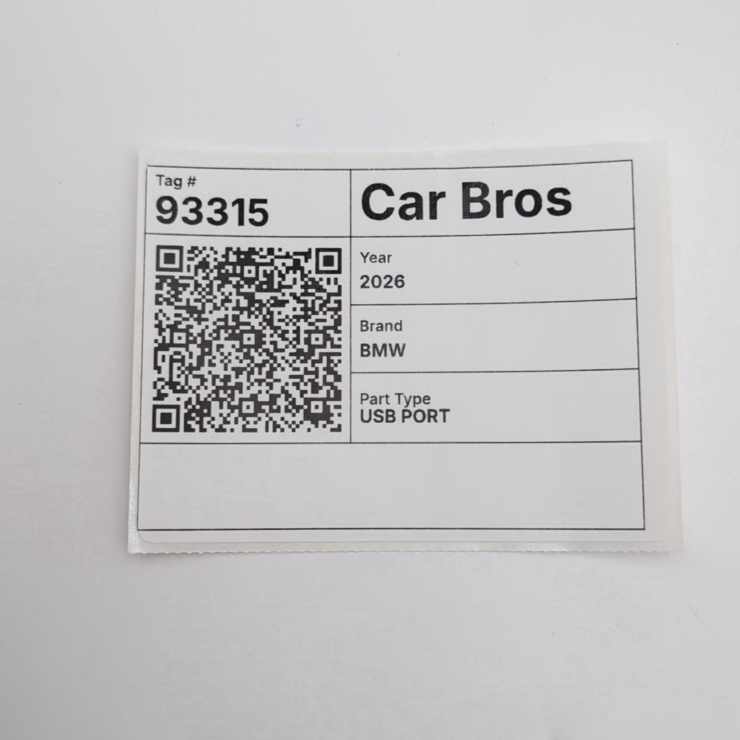 2019 - 2026 BMW XM X5 X6 X7 LCI Dual USB Port Socket Module 5A84163