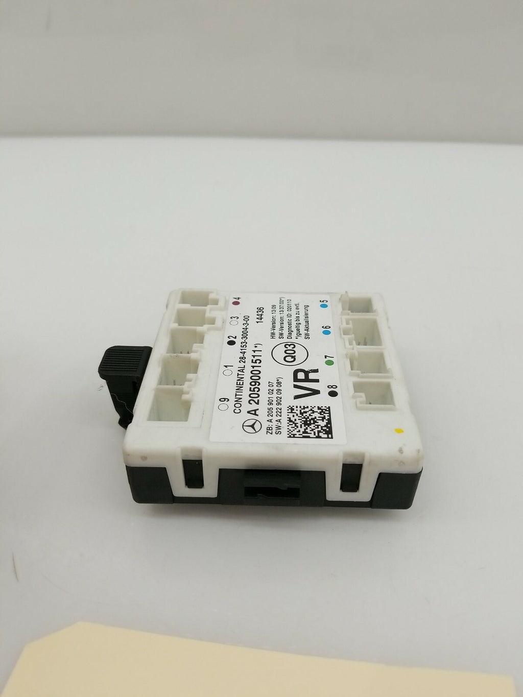 Oem Mercedes 2059001511 Right Front Door Control Unit C Class C200 W205